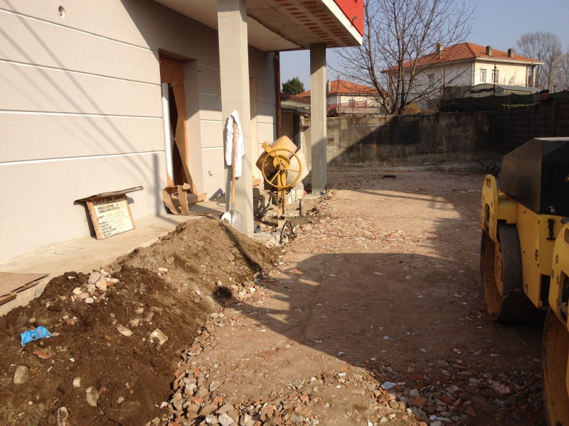 Realizzazione area cortile